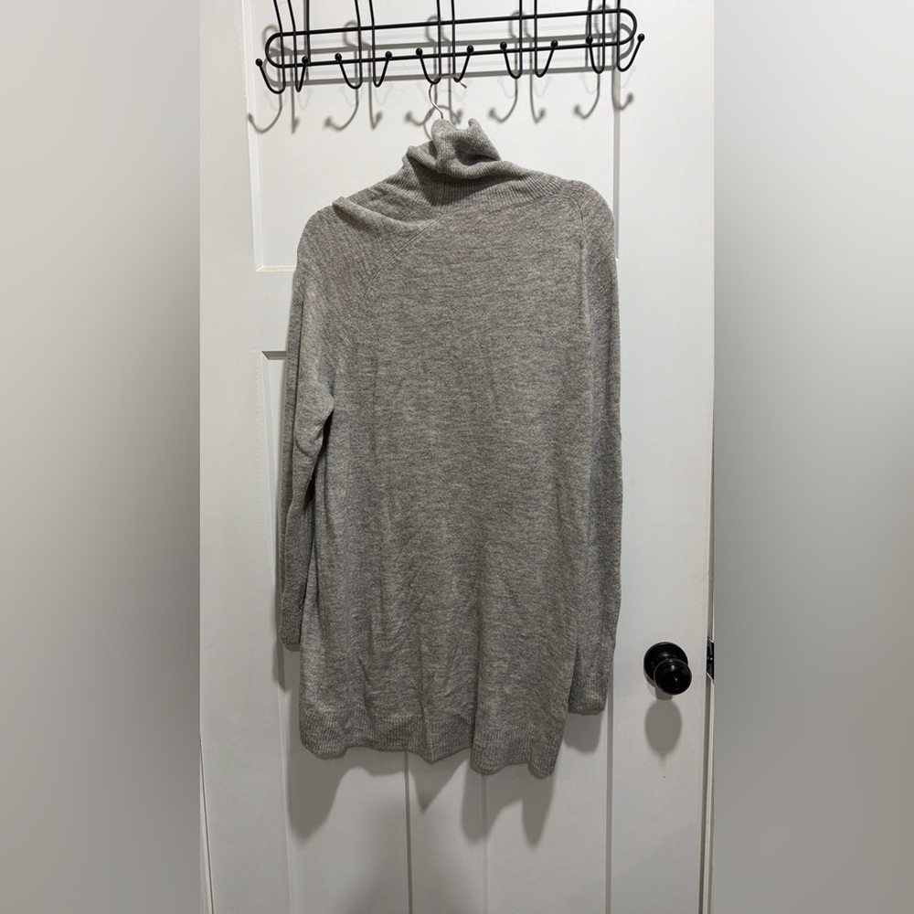 H&M Light Gray Cowl Neck Sweater dress